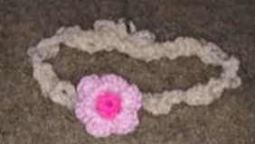 Baby Flower Headband Free Crochet Pattern
