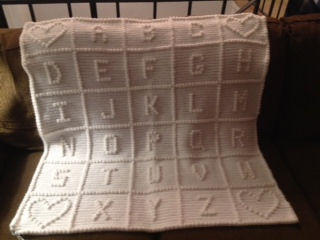 Baby's ABCs Afghan - Charlene Hines