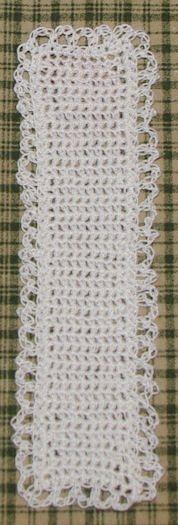 Bridal Bookmark Free Crochet Pattern