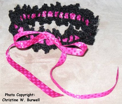 Bridal Garter by Christine Burwell