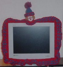 Clown LCD Ruffle