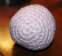 Crinkly Toy Ball Free Crochet Pattern
