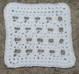 Cross Over Afghan Square Free Crochet Pattern