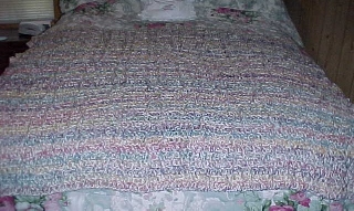 Dad's Chain Link Afghan Photo