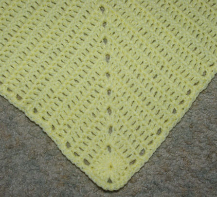 Diagonal Doll Afghan Free Crochet Pattern Courtesy of Crochet N More