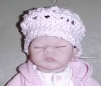 Doll Beret Crochet Pattern