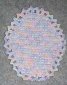 Easter Egg Hotpad Crochet Pattern