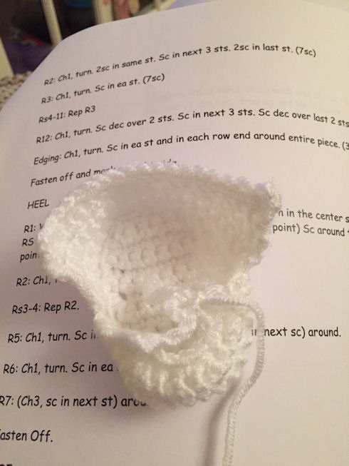 Emma's Baby Booties