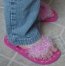 Eyelash Flip Flops Crochet Pattern