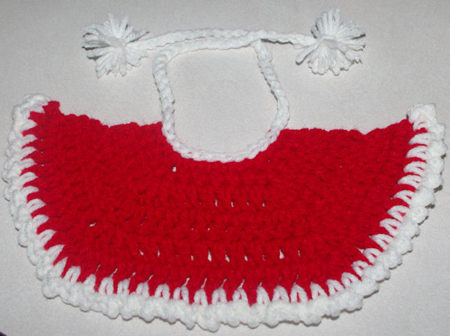 Fashion Doll Christmas Cape Free Crochet Pattern