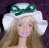 Fashion Doll Ruffled Hat