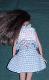 Fashion Doll Top Back View