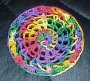 Fiesta CD Coaster Free Crochet Pattern