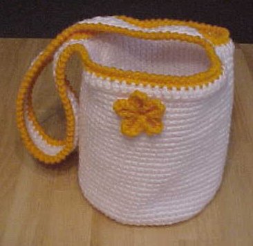 Flower Tote Crochet Pattern