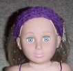 Haley's Doll Headband Crochet Pattern