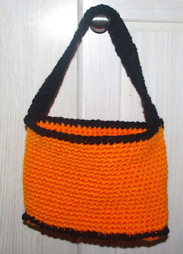 Halloween Candy Tote Free Crochet Pattern Courtesy of Crochetnmore