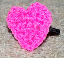 Heart Hairband Free Crochet Pattern