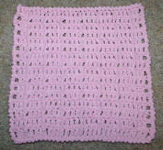 In the Pink Dishcloth Free Crochet Pattern