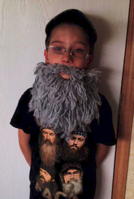 Landon's Beard Free Crochet Pattern
