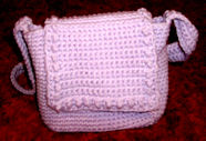 Lilac Shoulder Bag Crochet Pattern