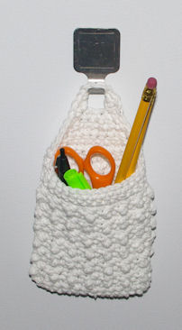 Locker Pocket Free Crochet Pattern