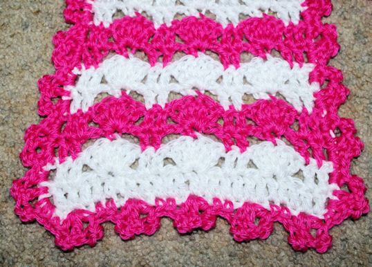 Pretty Stripes Scarf Free Crochet Pattern
