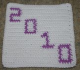 Row Count 2010 Afghan Square Crochet Pattern