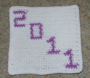 Row Count 2011 Afghan Square Crochet Pattern