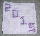 Row Count 2015 Afghan Square Free Crochet Pattern
