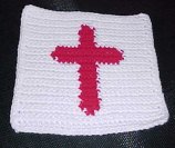 Row Count Cross Afghan Square