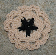 Sand Dollar Coaster Free Crochet Pattern