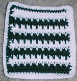 Spike Stitch Square Crochet Pattern