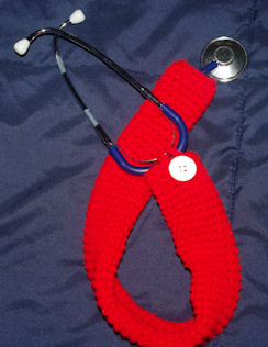 Stethoscope Cover Free Crochet Pattern