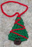 Tree Christmas Ornament Crocheet Pattern